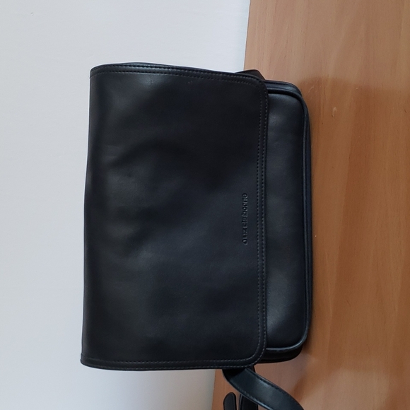 LIZ CLAIBORNE Navy Blue Shoulder Bag Purse - Picture 3 of 7